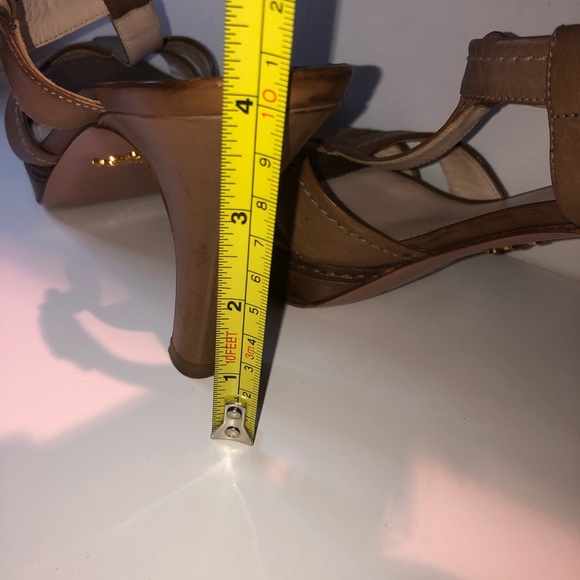 Prada T strap platform Open toe heels - Picture 6 of 7